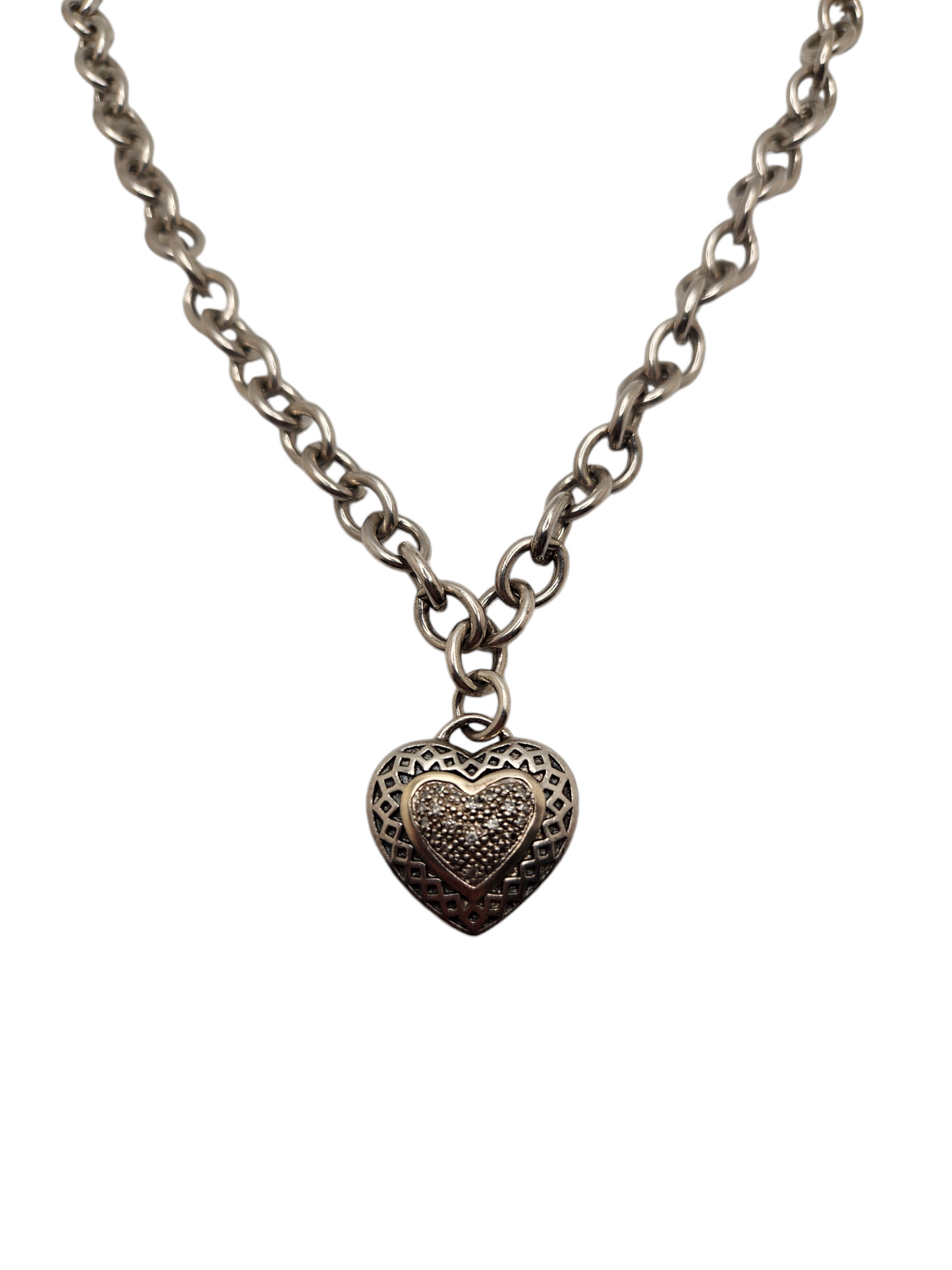 tiffany & co. heart pendant necklace