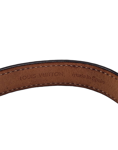 Louis Vuitton Brown Nano Monogram Canvas Spirit Bracelet