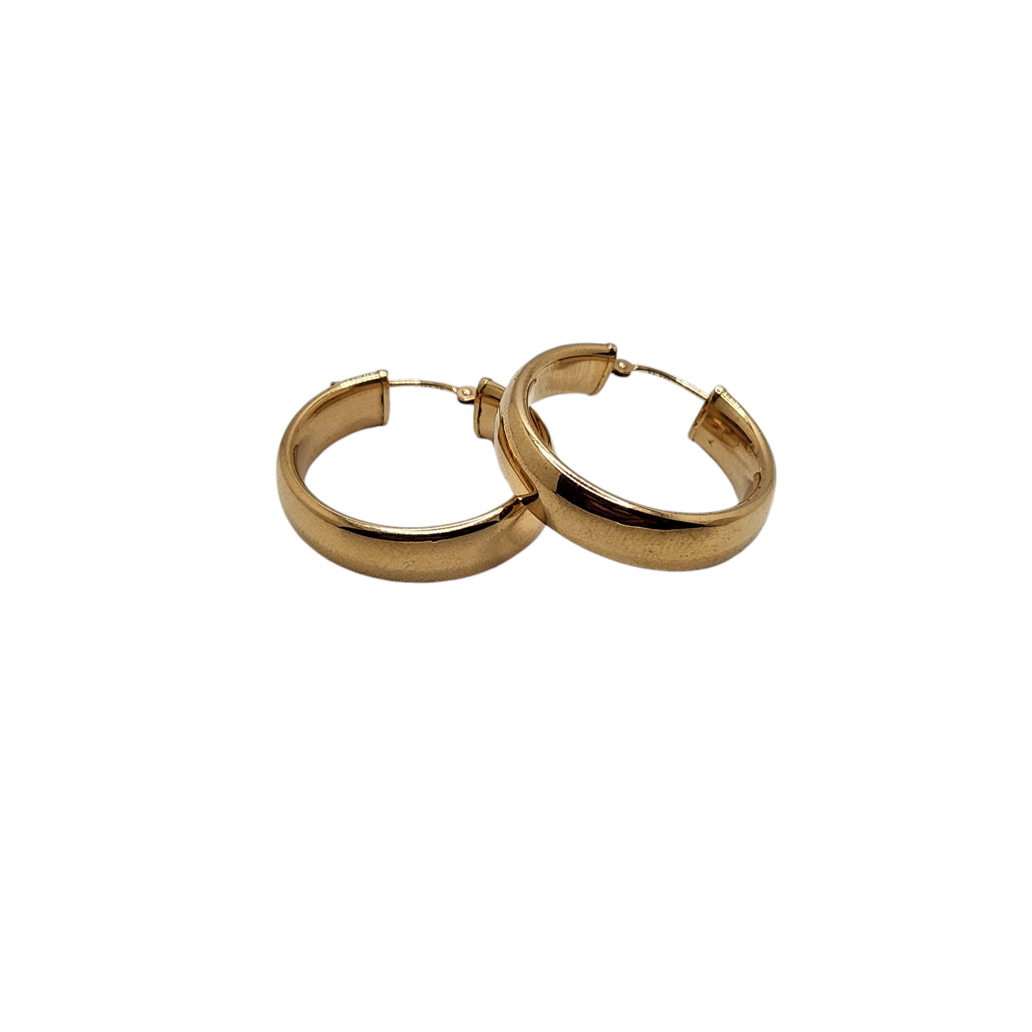 14k gold hoop earrings