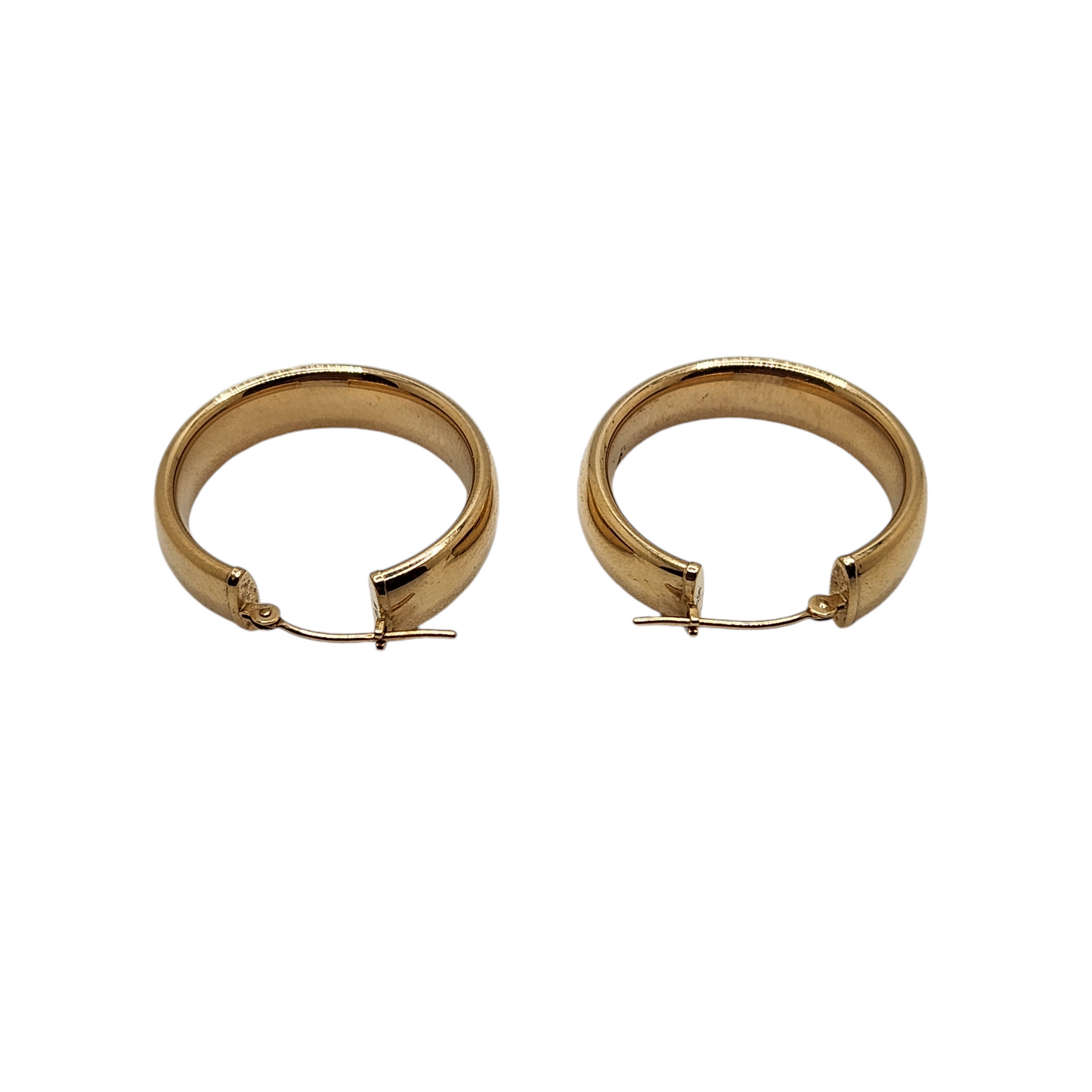 14k gold hoop earrings