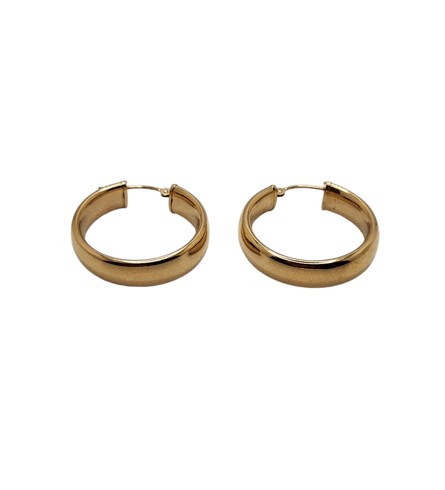 14k gold hoop earrings