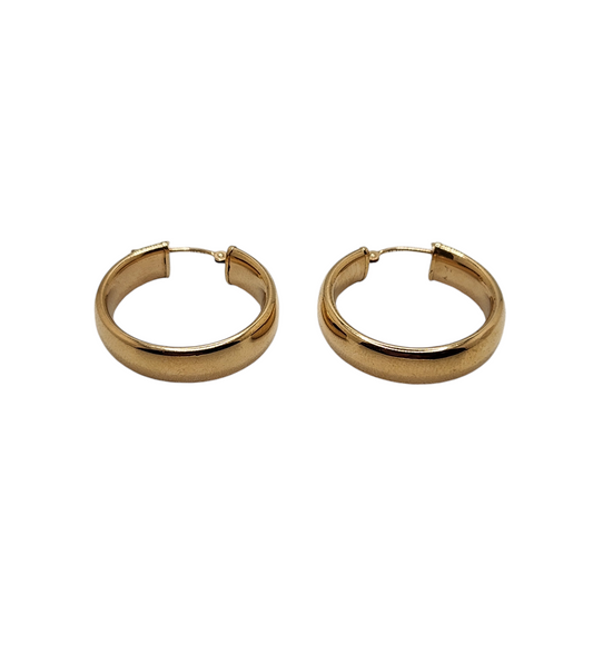 14K Gold Hoop Earrings