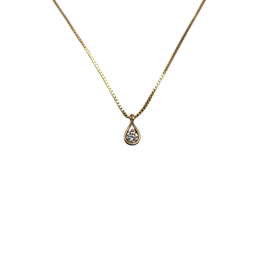 14K Gold Pandora Infinite Lab-Grown Diamond Pendant & Necklace, 0.25 Carat, 17.7 Inches